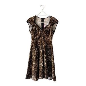 Swing cheetah dress